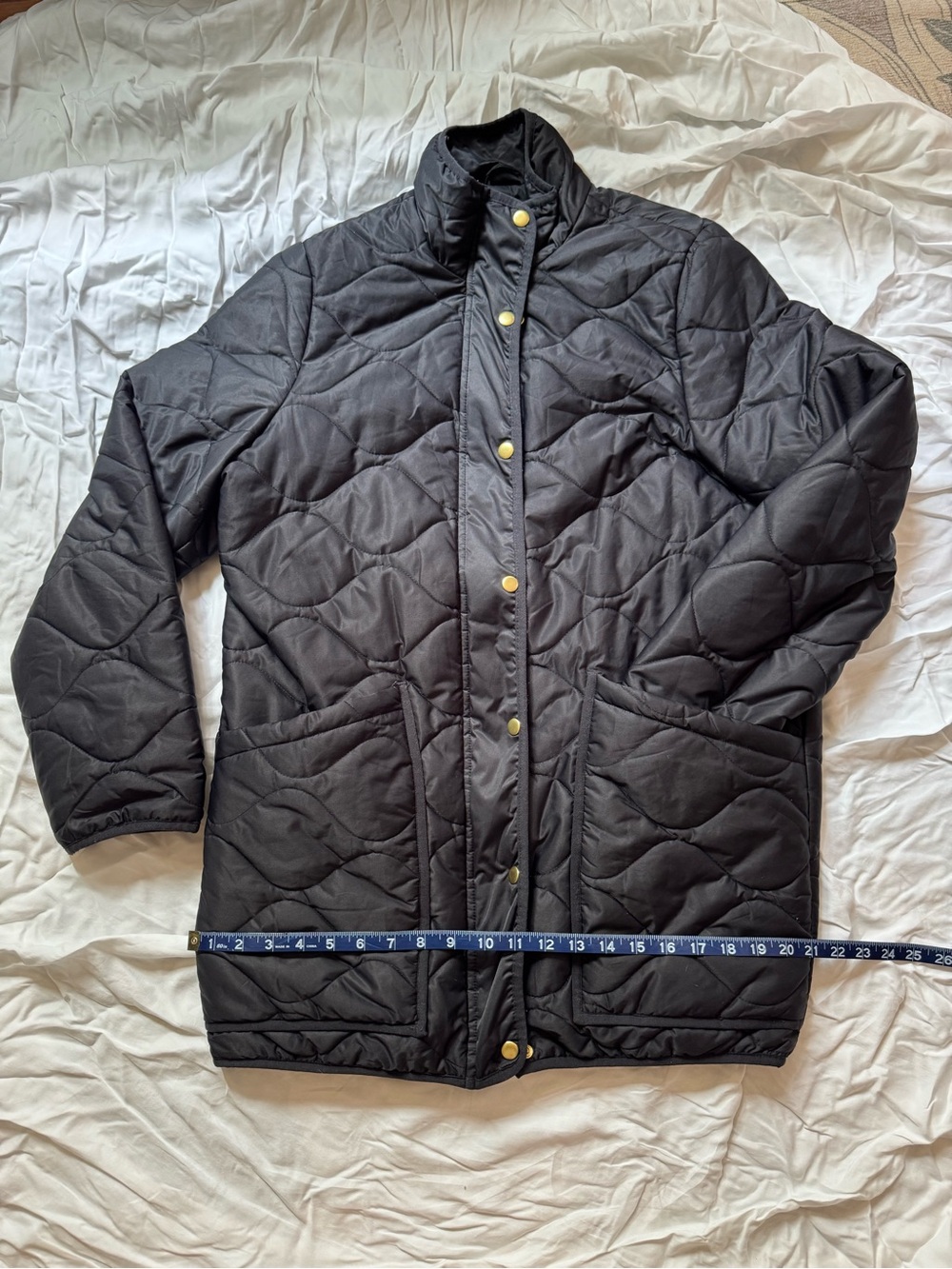 Quince Featherless Quilted Long Puffer Jacket